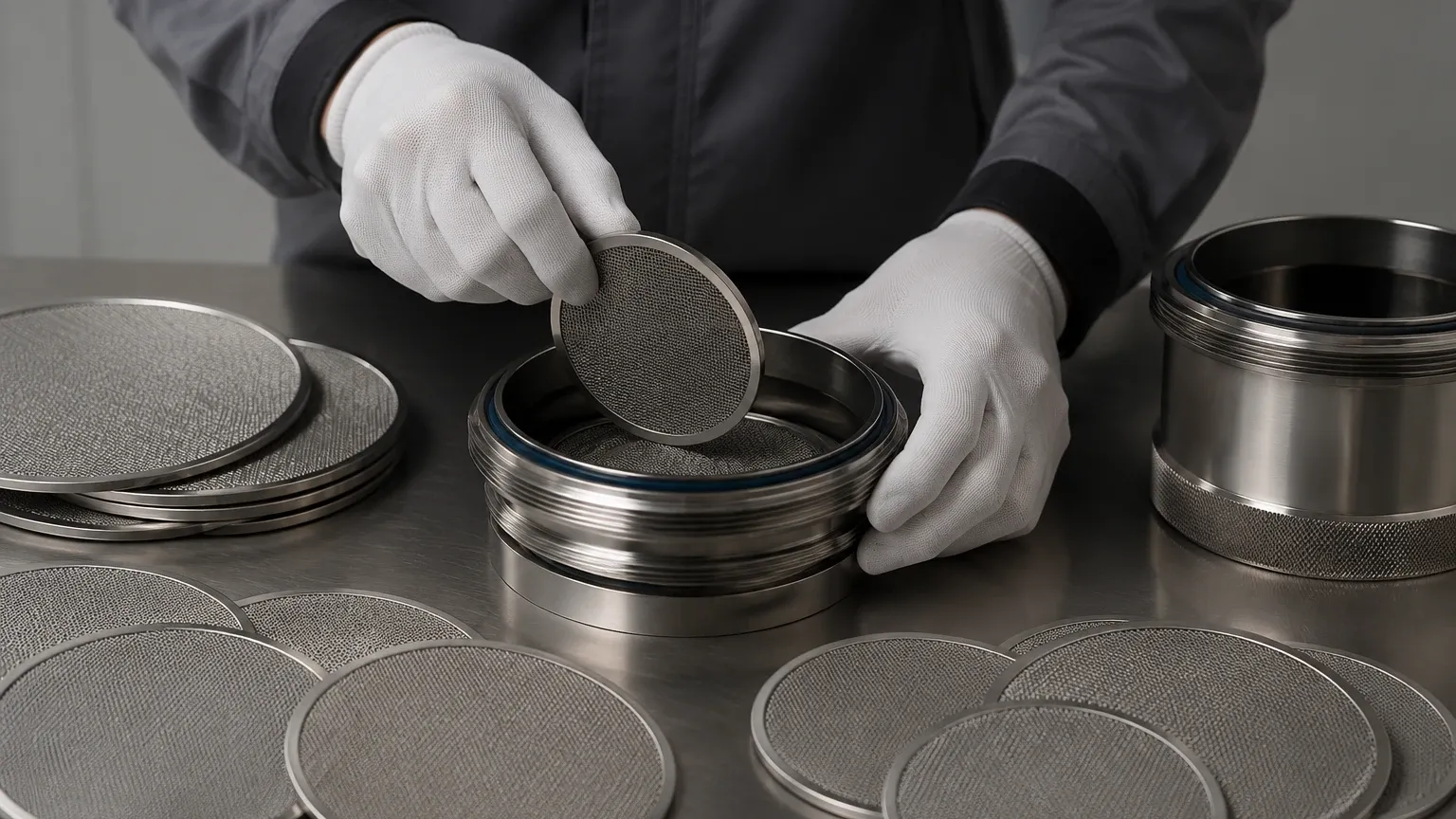 V Filter Replacement visual guide