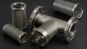 V Strainer visual guide