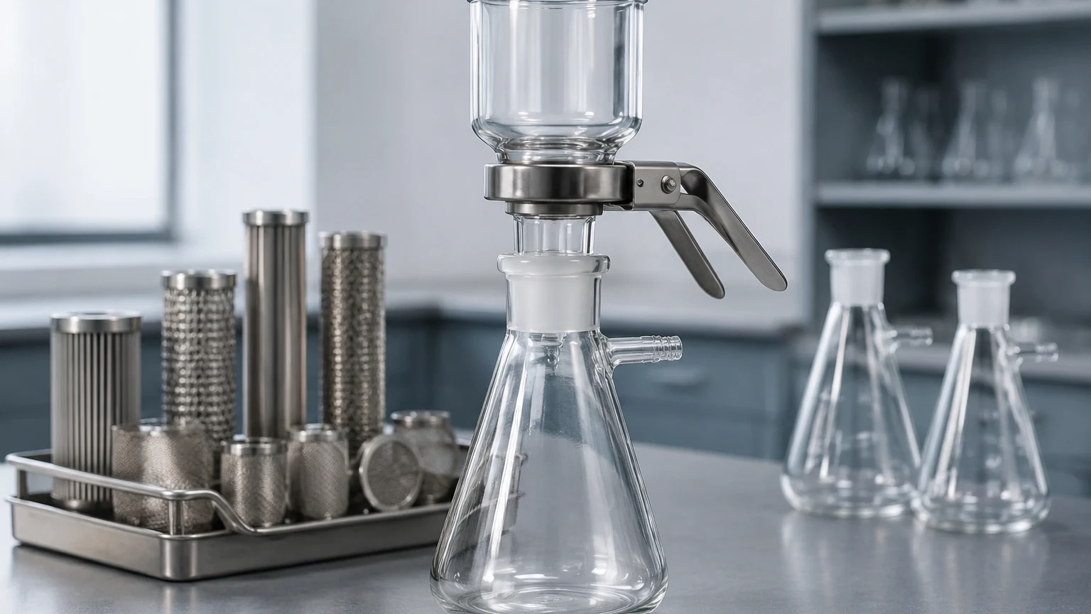 Vacuum Filtration Flask Vacuum Filtration Flask visual guide