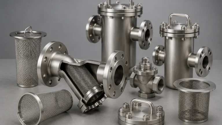 Valves and Strainers visual guide
