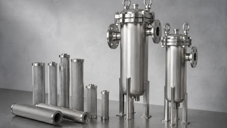 Vertical Pressure Filters visual guide