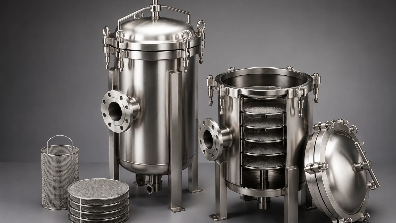 Vertical Pressure Leaf Filter Vertical Pressure Leaf Filter visual guide