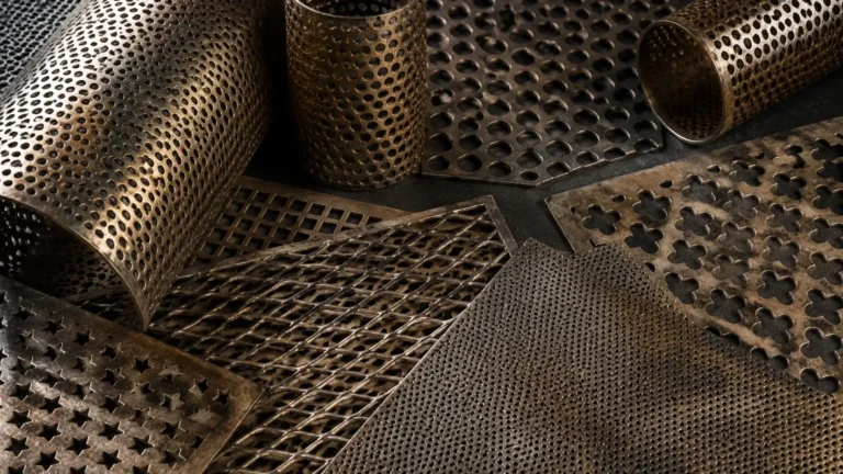 Vintage Perforated Metal visual guide