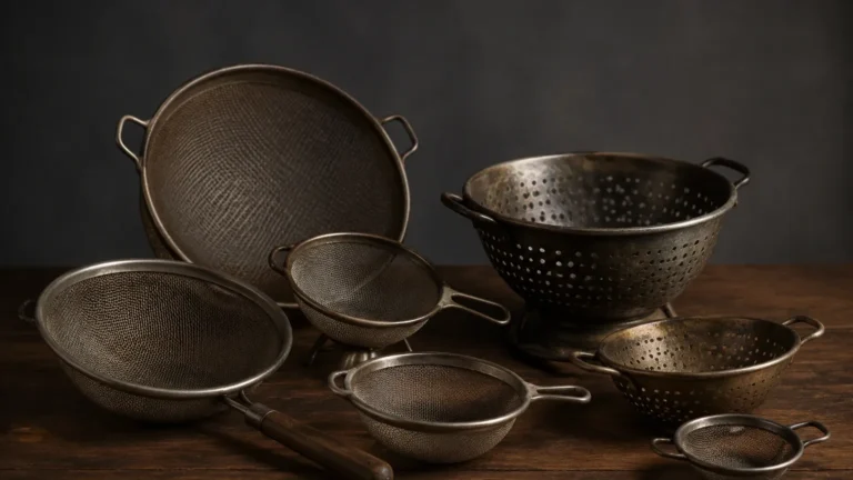 Vintage Strainers visual guide