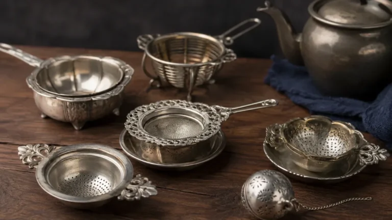 Vintage Tea Strainers visual guide