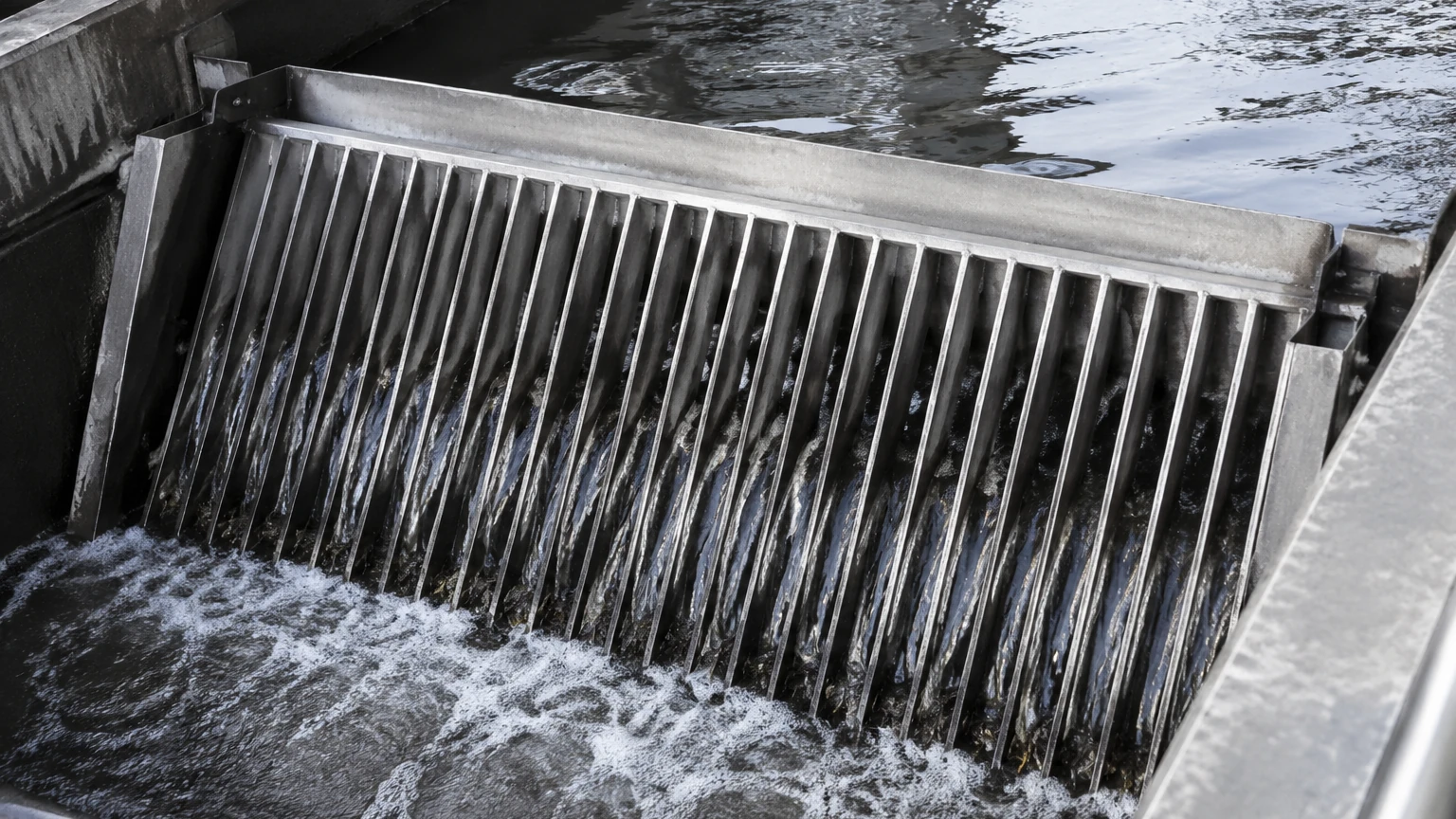 Waste Water Bar Screen visual guide