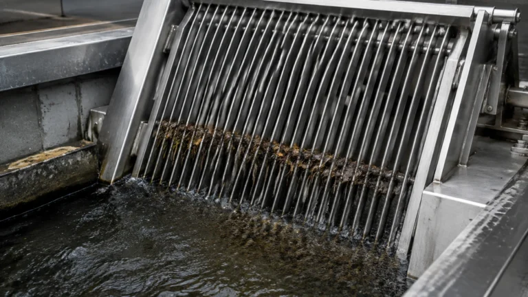 Wastewater Treatment Bar Screen visual guide