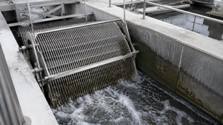 Wastewater Treatment Plant Screening visual guide