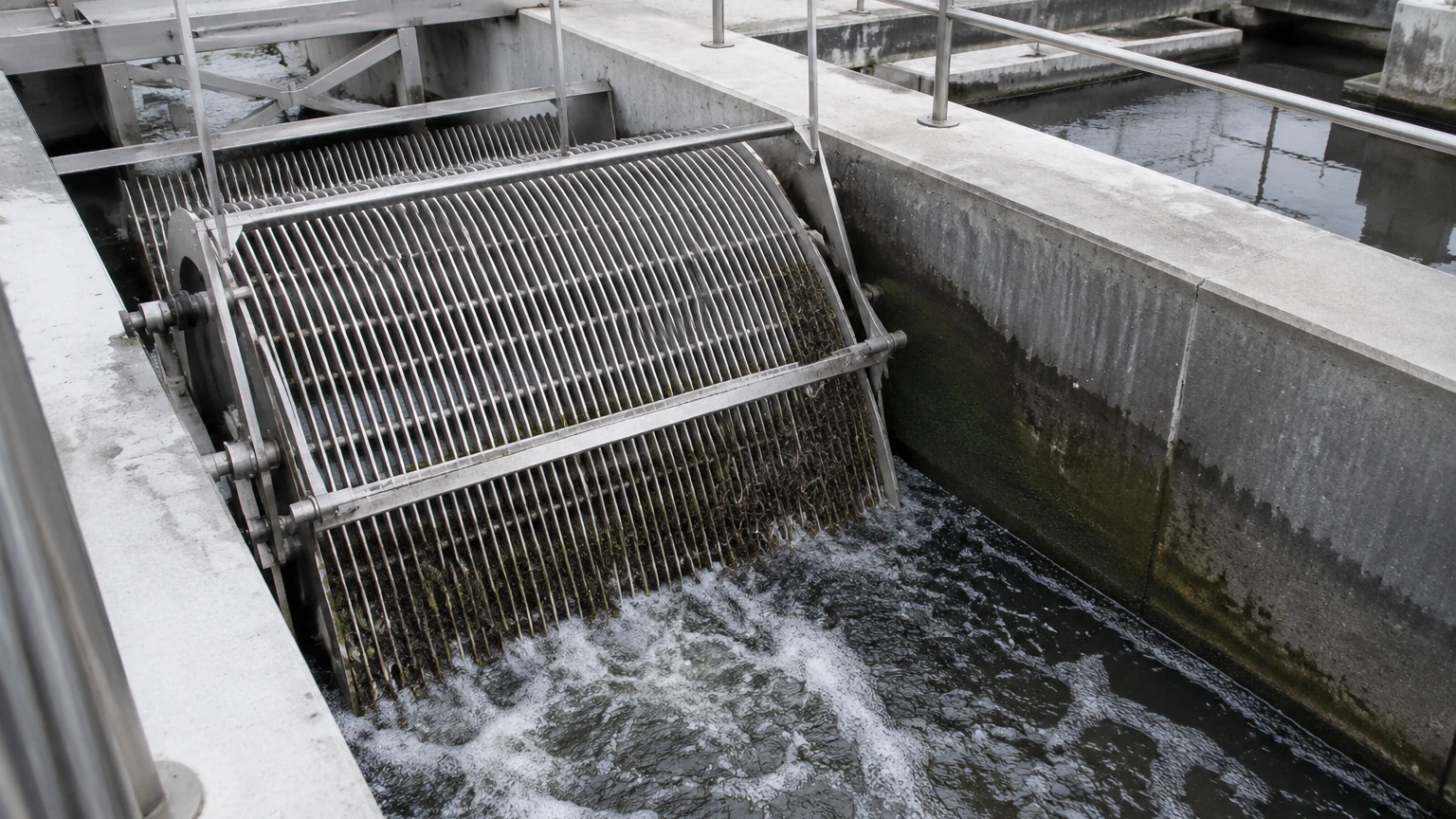 Wastewater Treatment Plant Screening visual guide