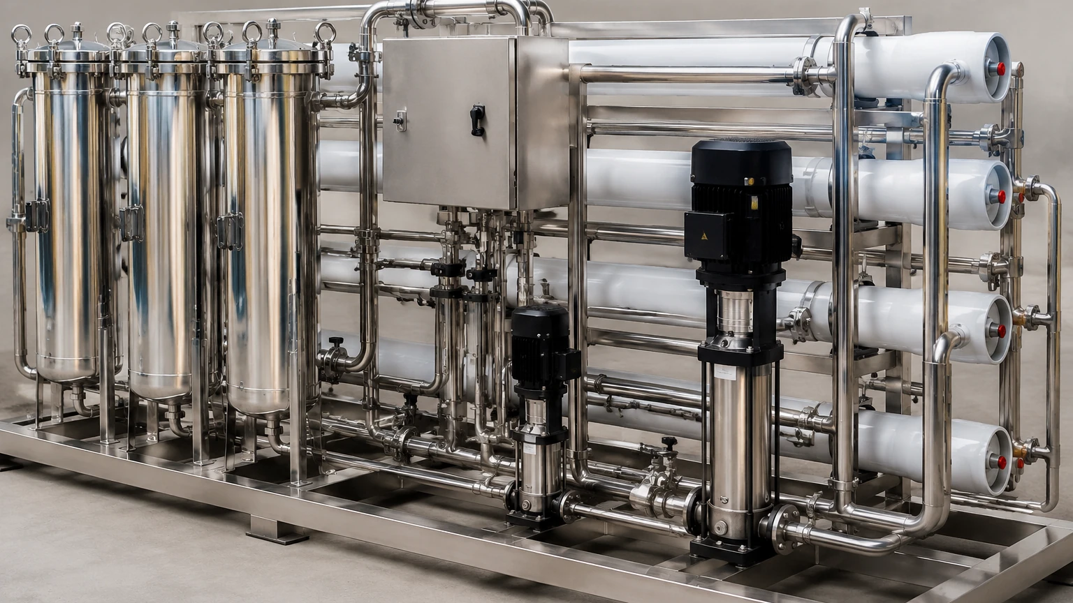 Water Treatment Skid Water Treatment Skid visual guide