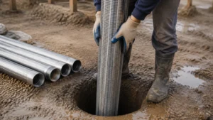 Water Well Screen Installation visual guide