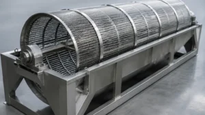 Wedge Wire Rotary Drum Screen visual guide