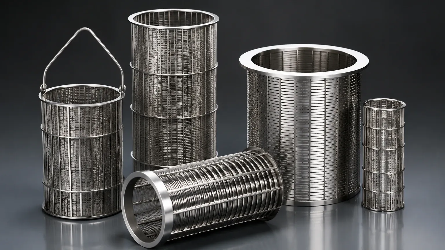 Wedge Wire Screen Basket visual guide