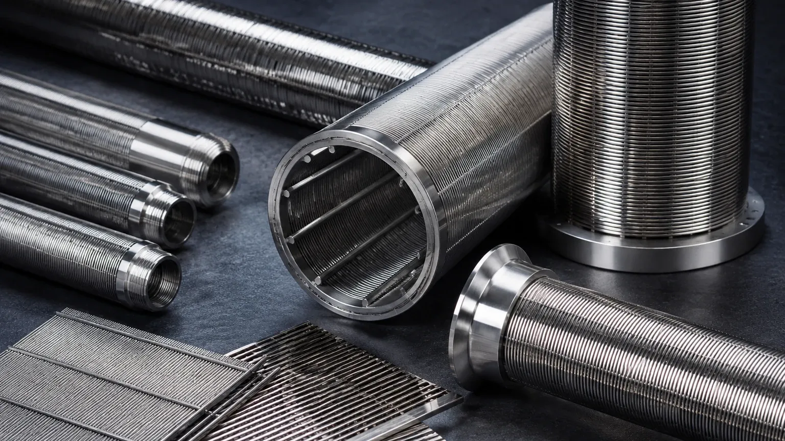 Wedge Wire Screen Deutsch visual guide