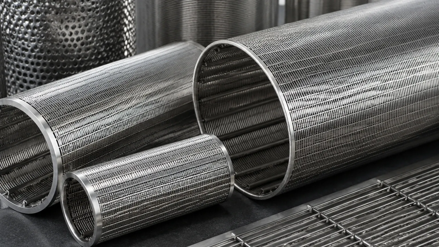 Wedge Wire Screen Dimensions visual guide