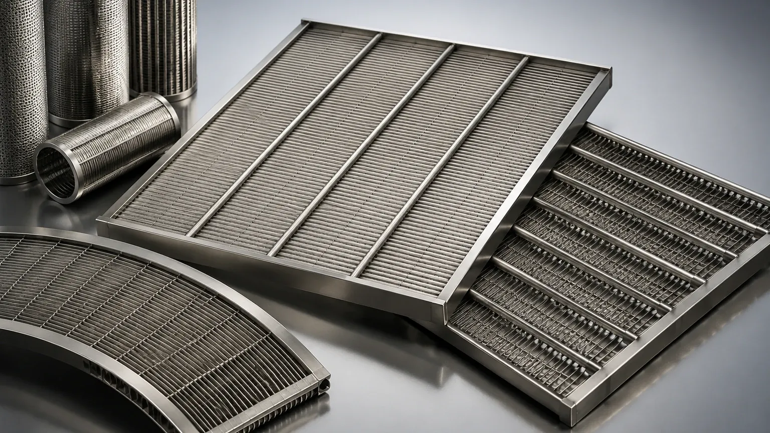 Wedge Wire Screen Panels visual guide