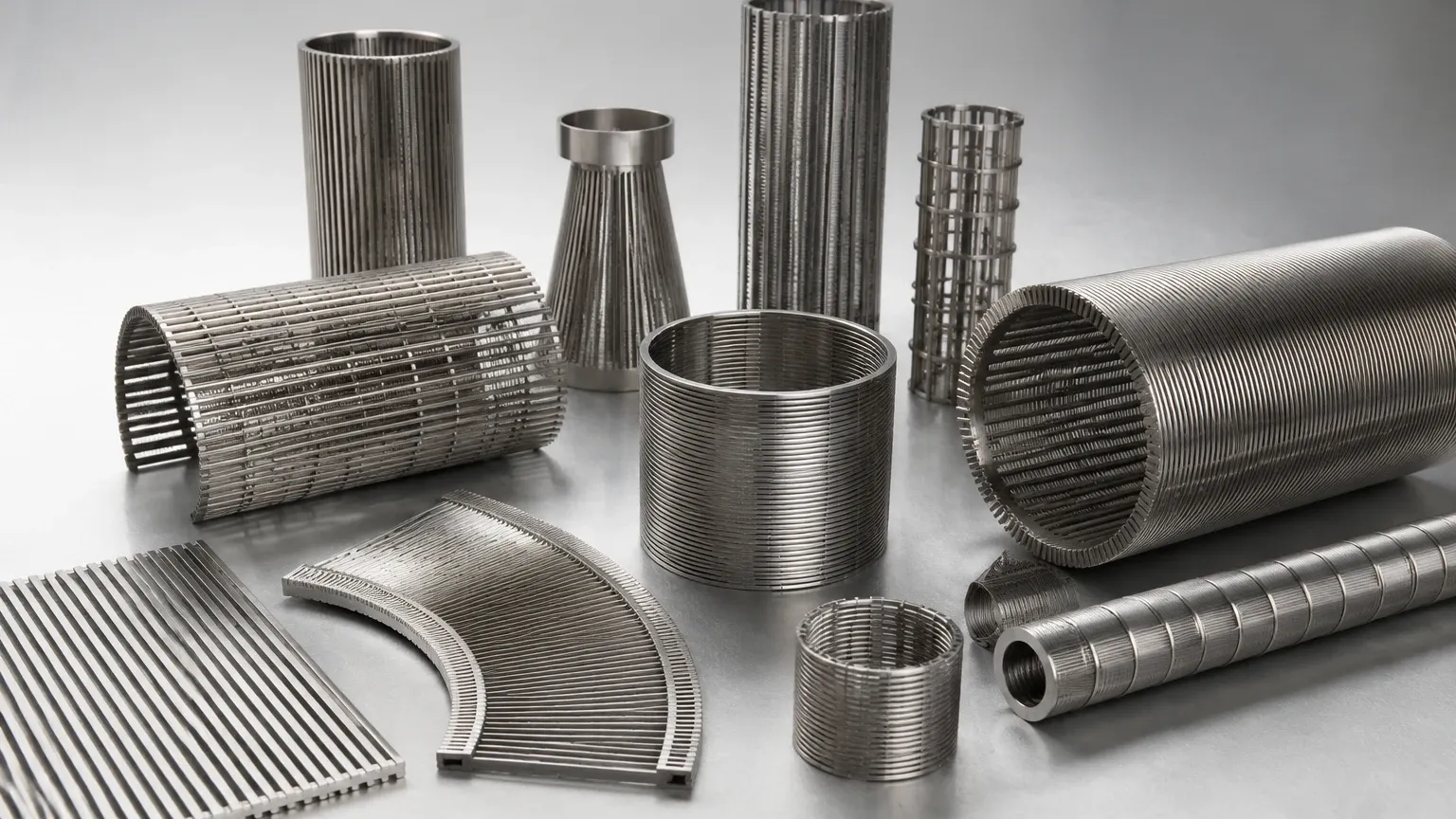 Wedge Wire Screen Products visual guide
