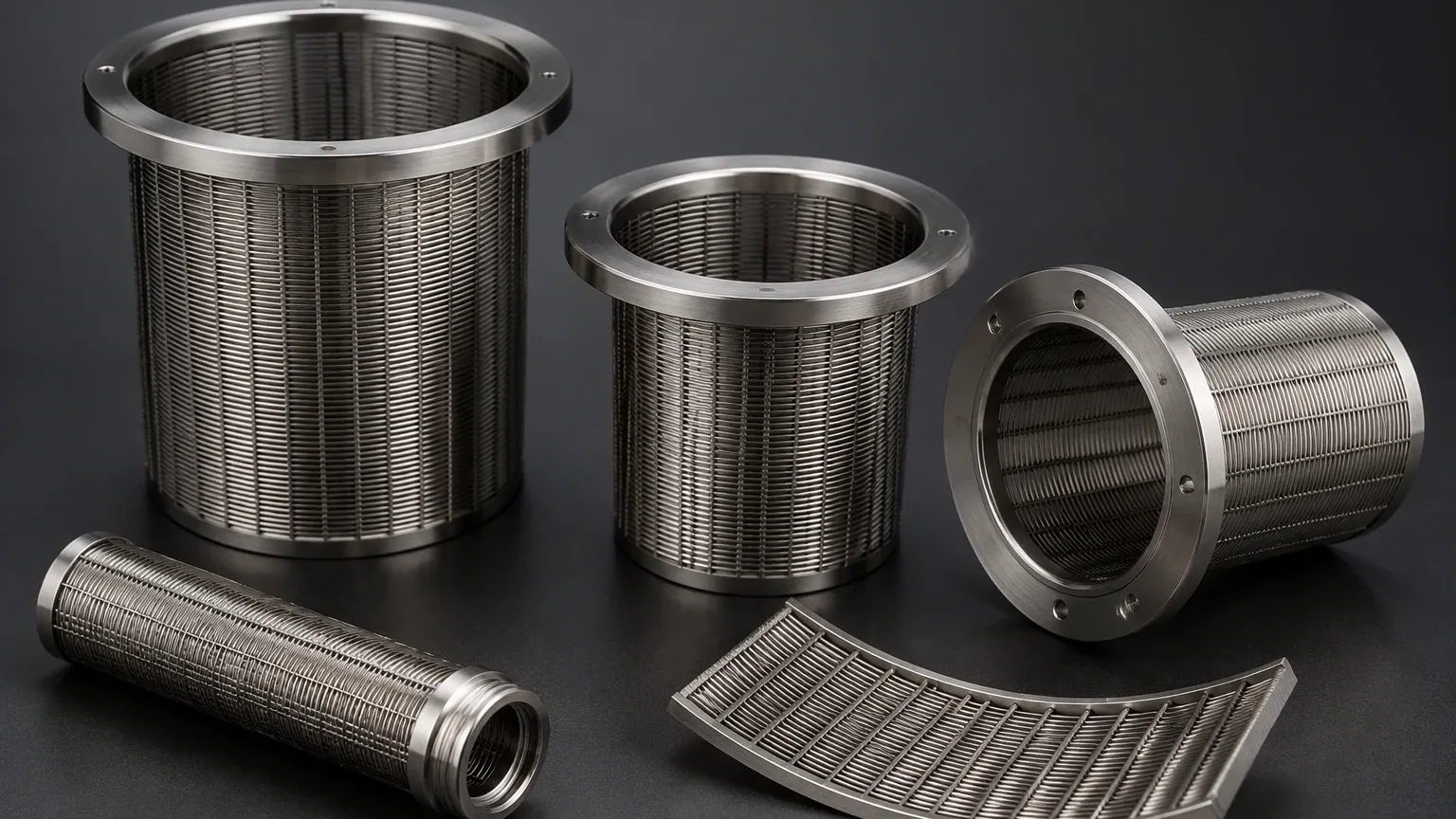 Wedge Wire Screen Strainer visual guide