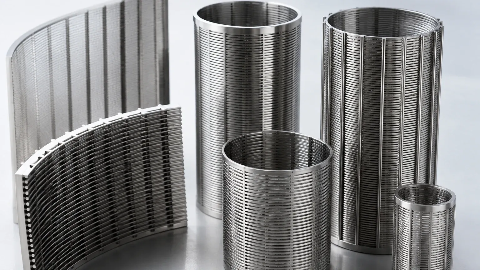 Wedge Wire Screen Used visual guide