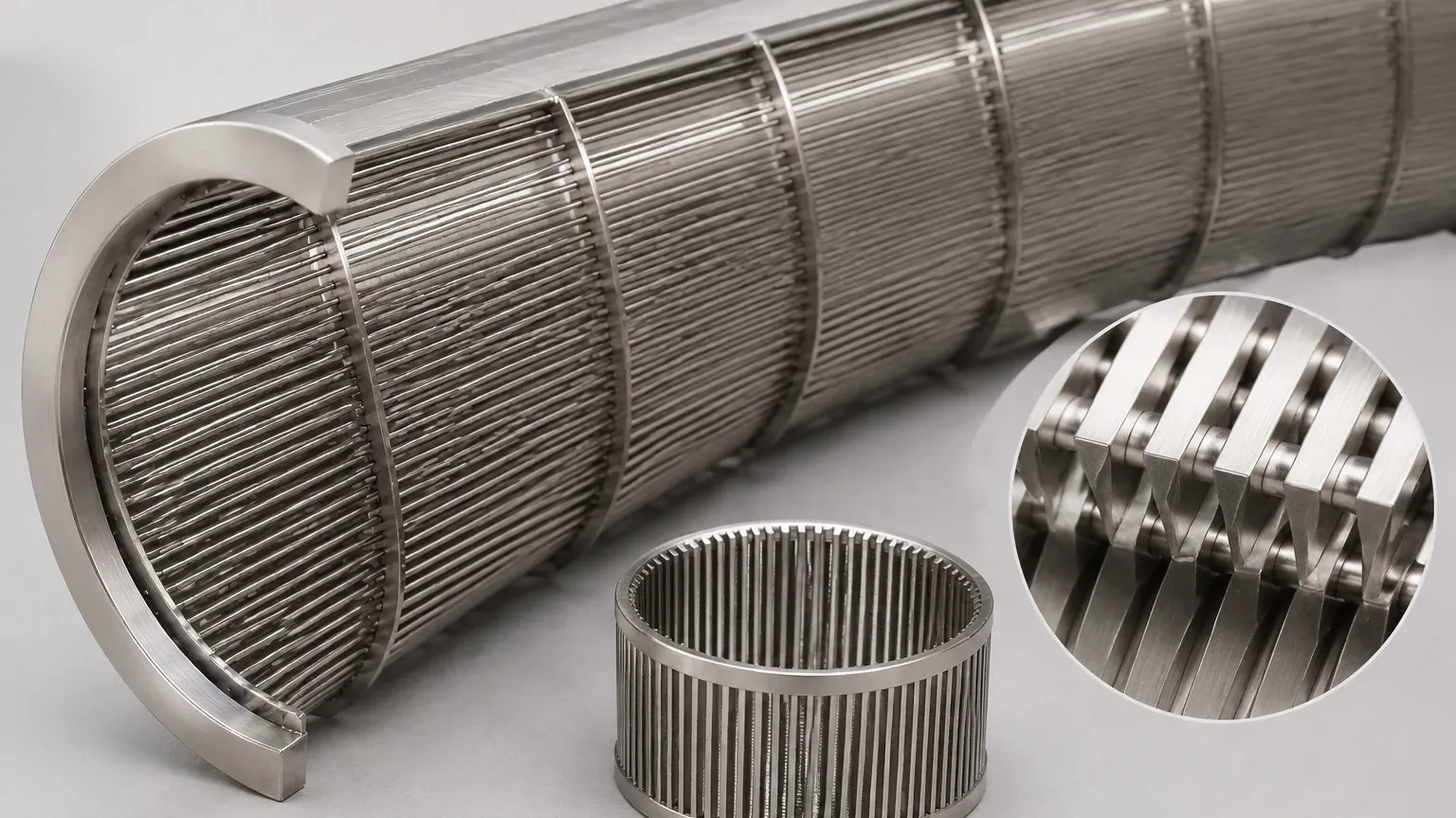 Wedge Wire Sieve Bend Screen visual guide