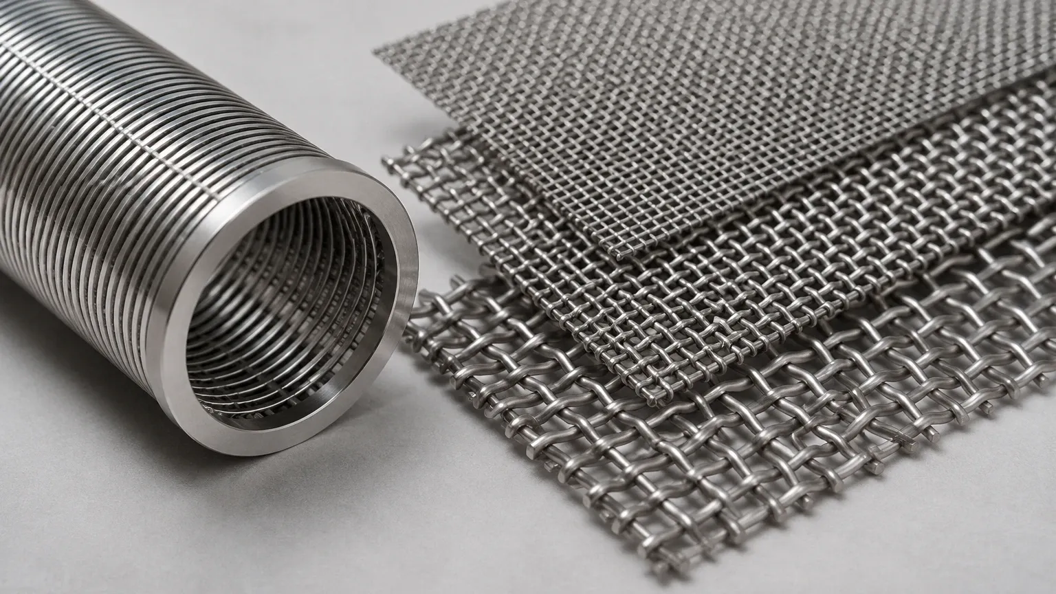 Wedge Wire vs Mesh visual guide