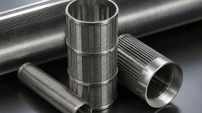 Wedge Wire Well Screen visual guide