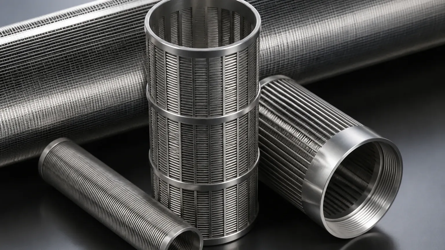 Wedge Wire Well Screen visual guide