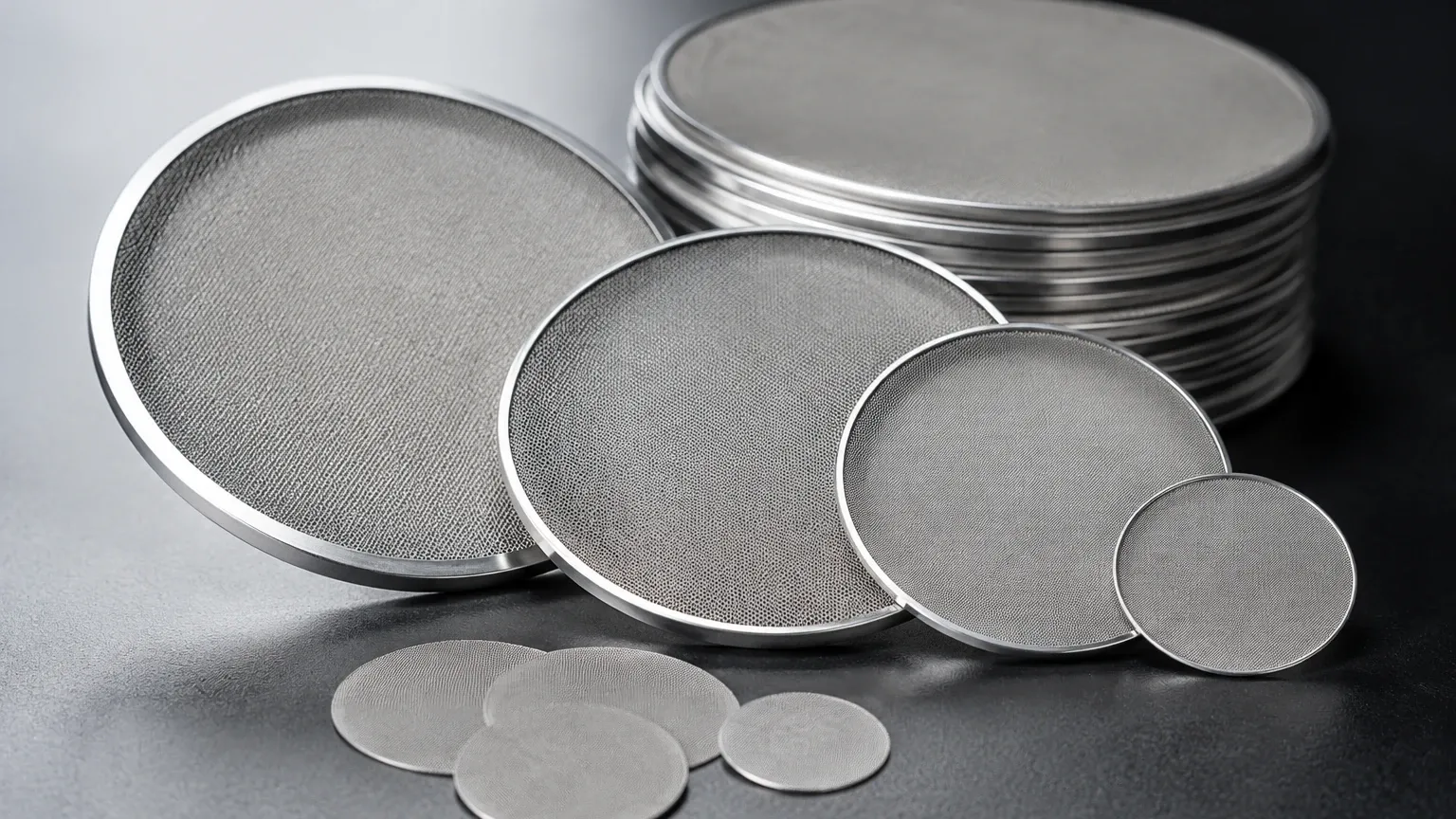 Wide Mouth Synthetic Filter Discs visual guide