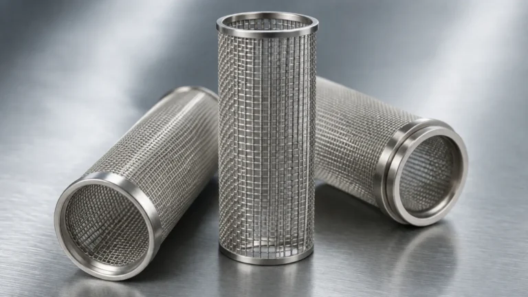 Wire Mesh Cylinder Strainer visual guide