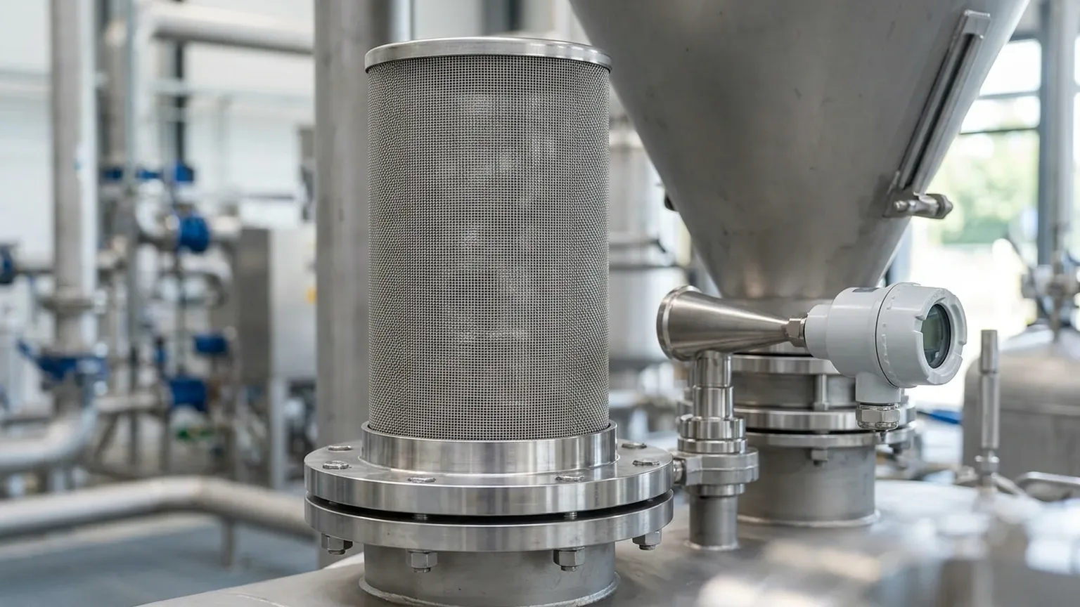 Wire Mesh Dust Filter industrial level measurement guide