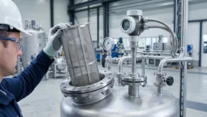 Wire Mesh Filter Basket industrial level measurement guide