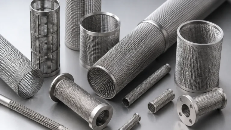 Wire Mesh Filter Tube visual guide