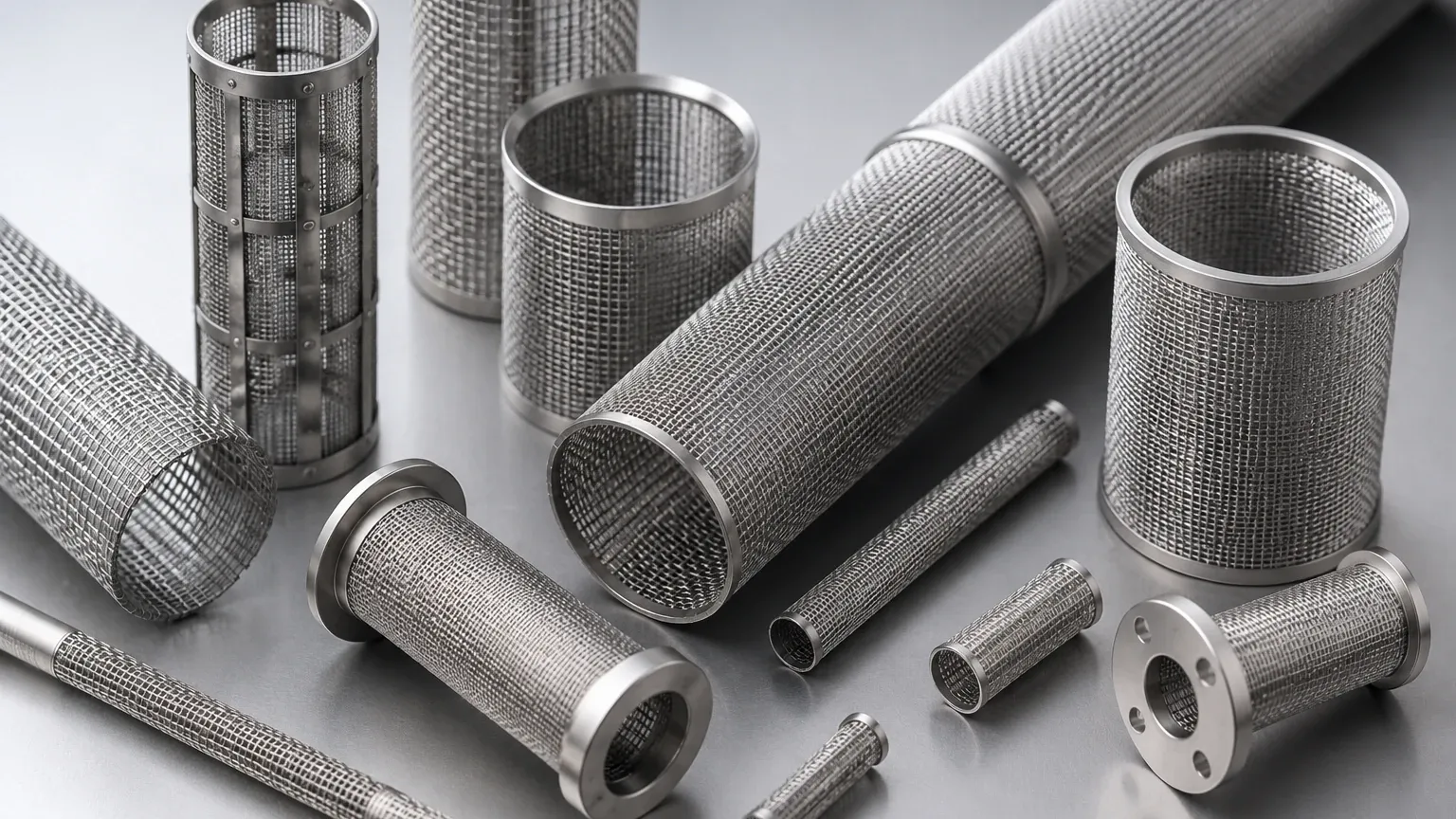 Wire Mesh Filter Tube visual guide