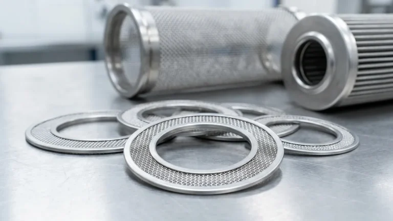 Wire Mesh Filter Washer visual guide