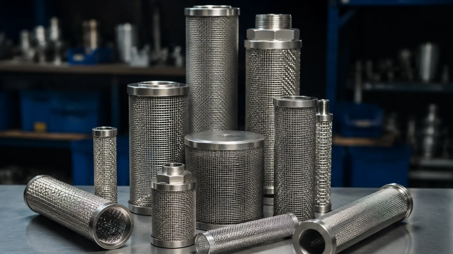 Wire Mesh Hydraulic Filter visual guide