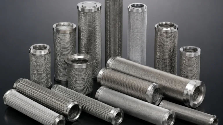 Wire Mesh Oil Filter Element visual guide