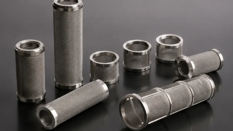 Wire Mesh Pipe Filter visual guide