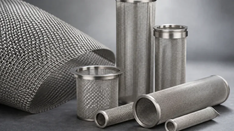 Wire Mesh Pipe Filters visual guide