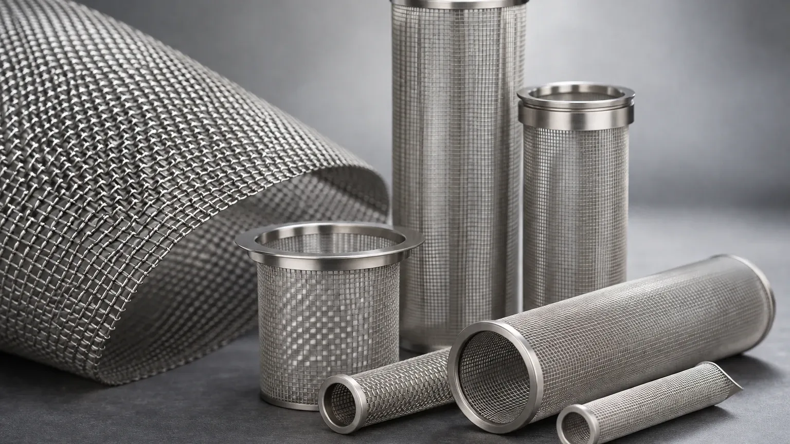 Wire Mesh Pipe Filters visual guide