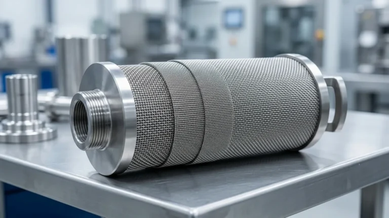 Wire Mesh Sand Filter visual guide