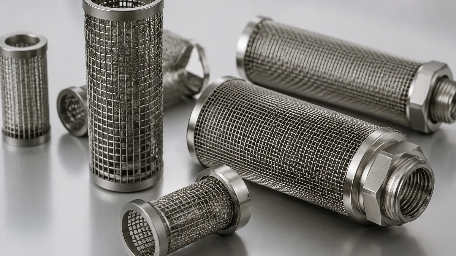 Wire Mesh Suction Filter visual guide
