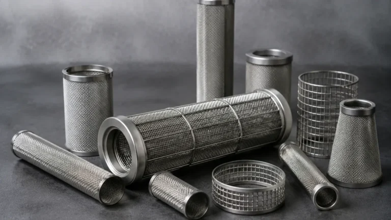 Wire Mesh Water Filter visual guide