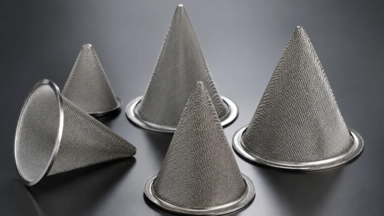 Witches Hat Strainer visual guide
