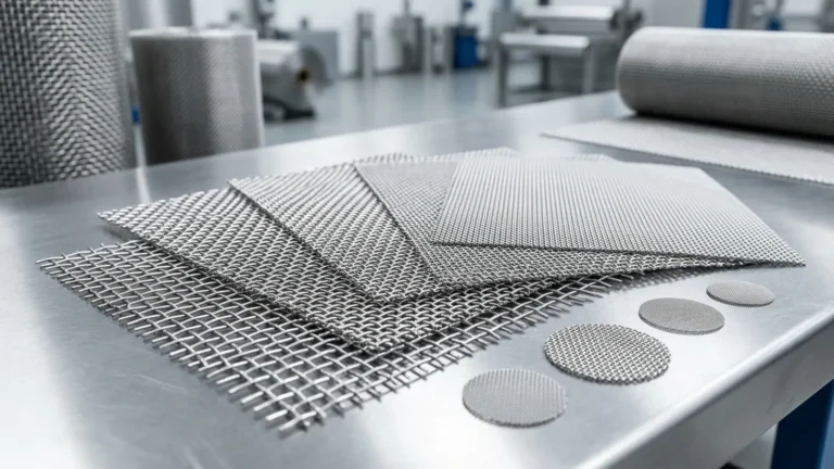 Woven Wire Cloth Mesh visual guide