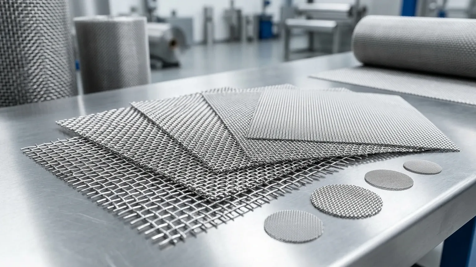 Woven Wire Cloth Mesh visual guide