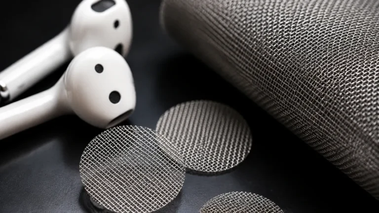 Woven Wire Earbud Mesh visual guide