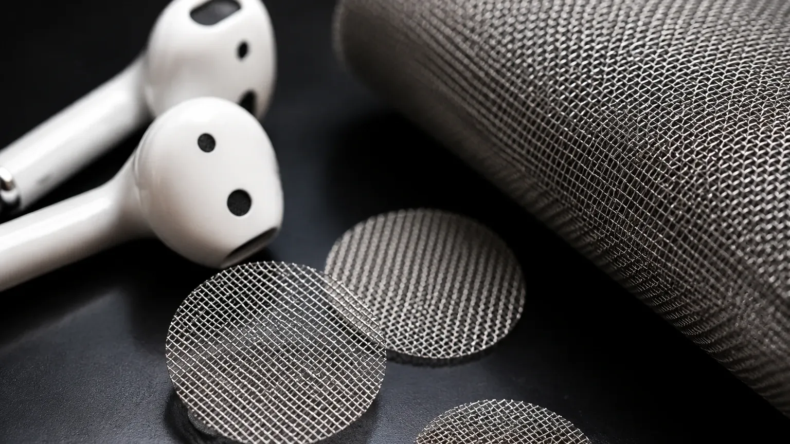 Woven Wire Earbud Mesh Woven Wire Earbud Mesh visual guide