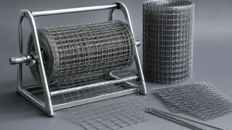 Woven Wire Fence Dispenser visual guide