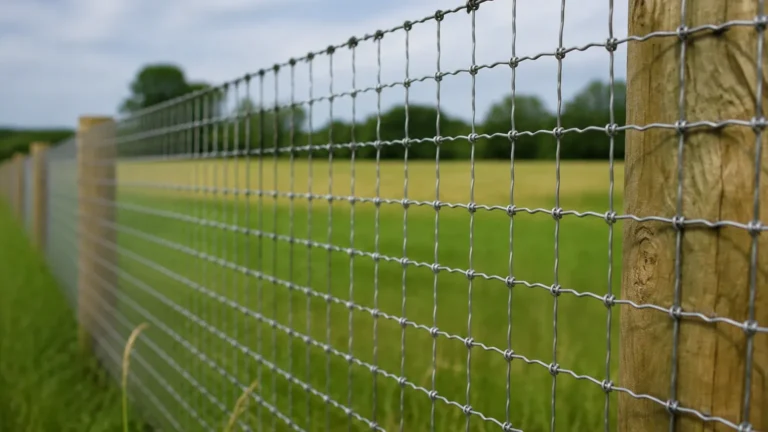 Woven Wire Fence Nearby visual guide
