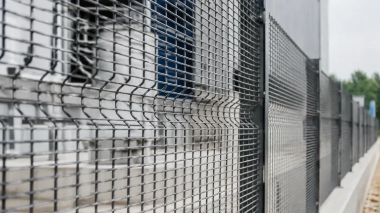 Woven Wire Fence No Climb visual guide